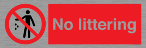 No littering